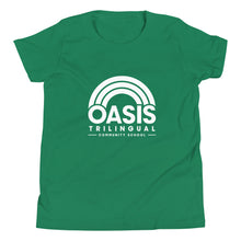 Load image into Gallery viewer, Oasis NEW Logo Kids / Youth Unisex Short Sleeve Tee - Kelley Green