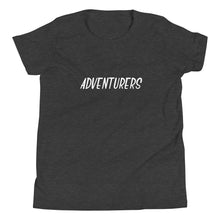Load image into Gallery viewer, Adventurers Youth Unisex T-Shirt - Multiple Colors

