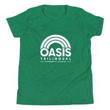 Load image into Gallery viewer, Oasis NEW Logo Kids / Youth Unisex Short Sleeve Tee - Kelley Green
